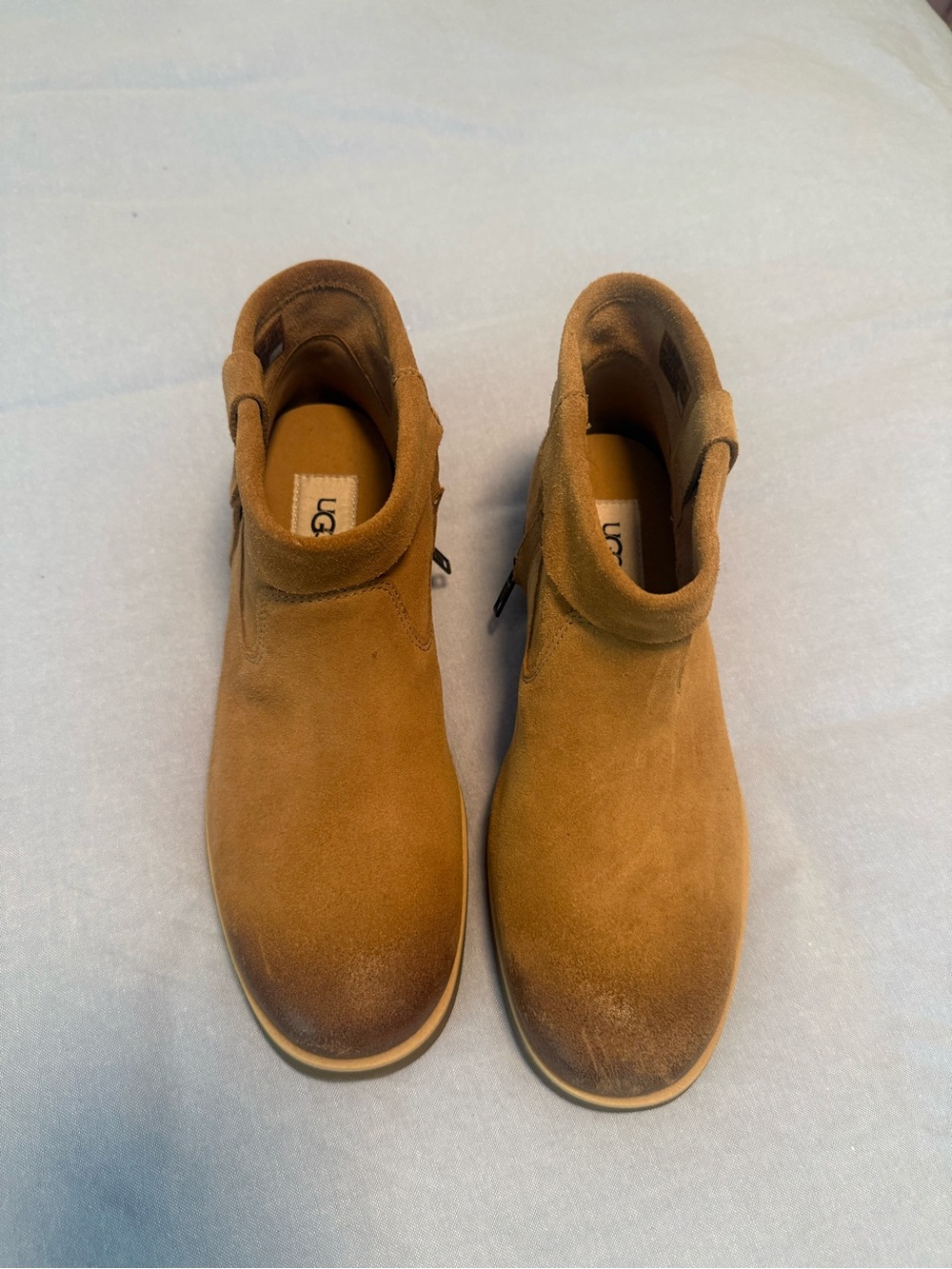 UGG Wemons Chestnut Brown Suede Chukka Boots